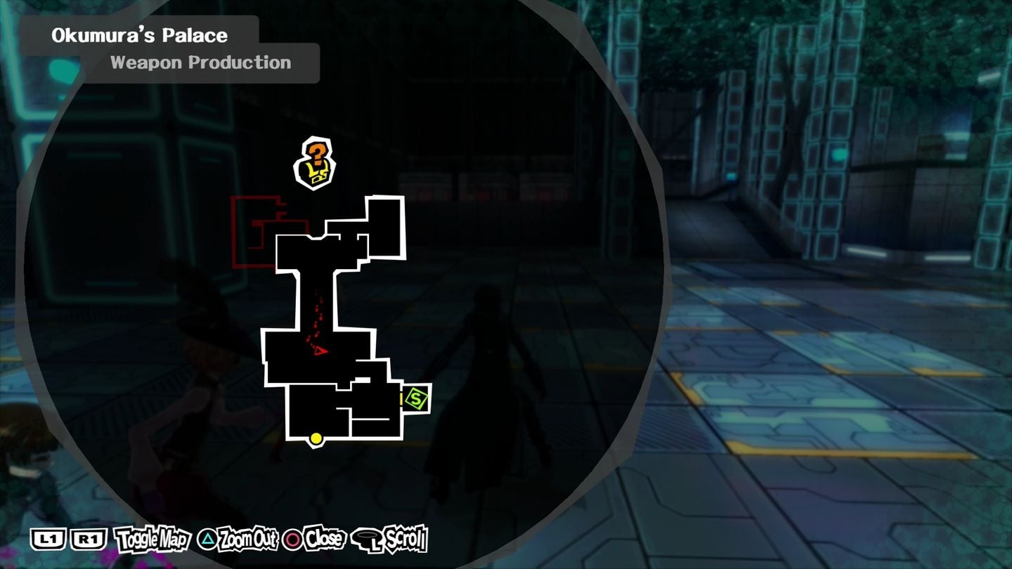 Persona 5 Okumura Palace dungeon Barracks, Production Line, Transfer